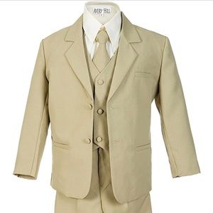 Baby Boys Formal 5 Piece Suit